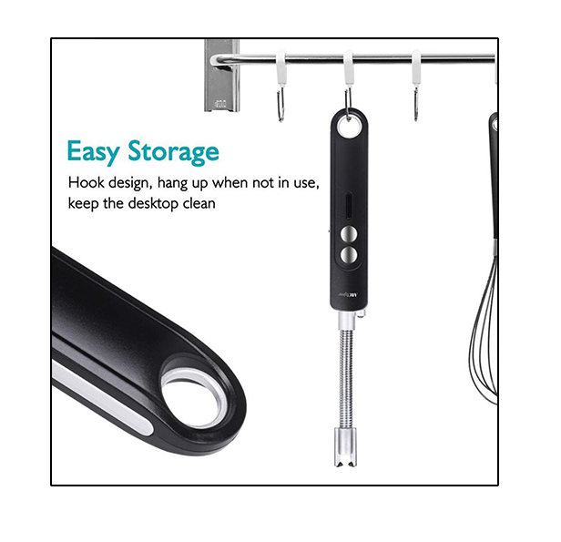 ARC Lighter – USB Rechargeable. Igniter with LED Flashlight & Flexible Neck