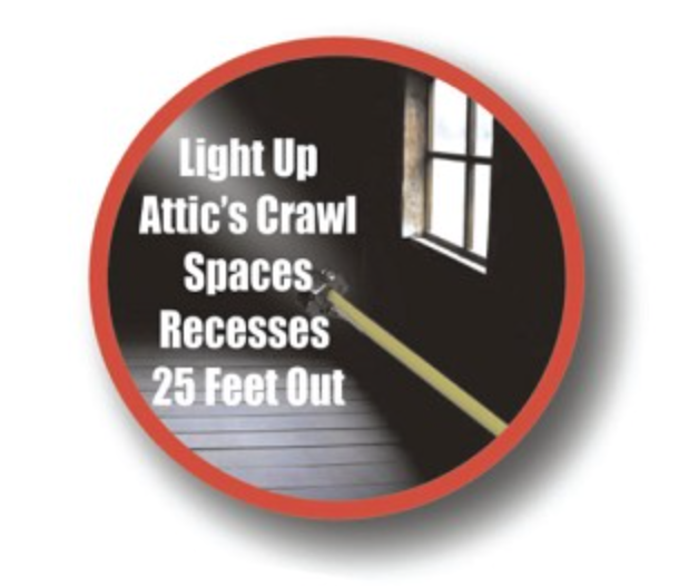 Tape Tip Light - LED light clip for tape measure