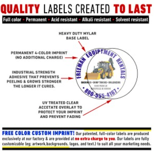 Custom Gold Tape Measure 1" x 25' - Personalized Label, Gift Box