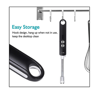 ARC Lighter – USB Rechargeable.  Igniter with LED Flashlight & Flexible Neck