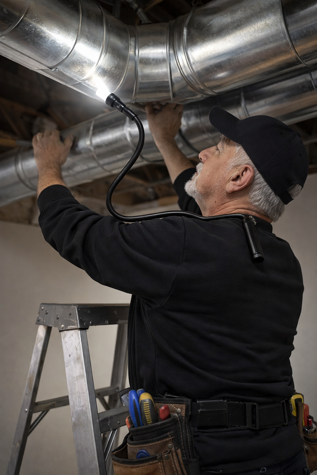 NEW Rechargeable Black Mamba Flexneck Flashlight