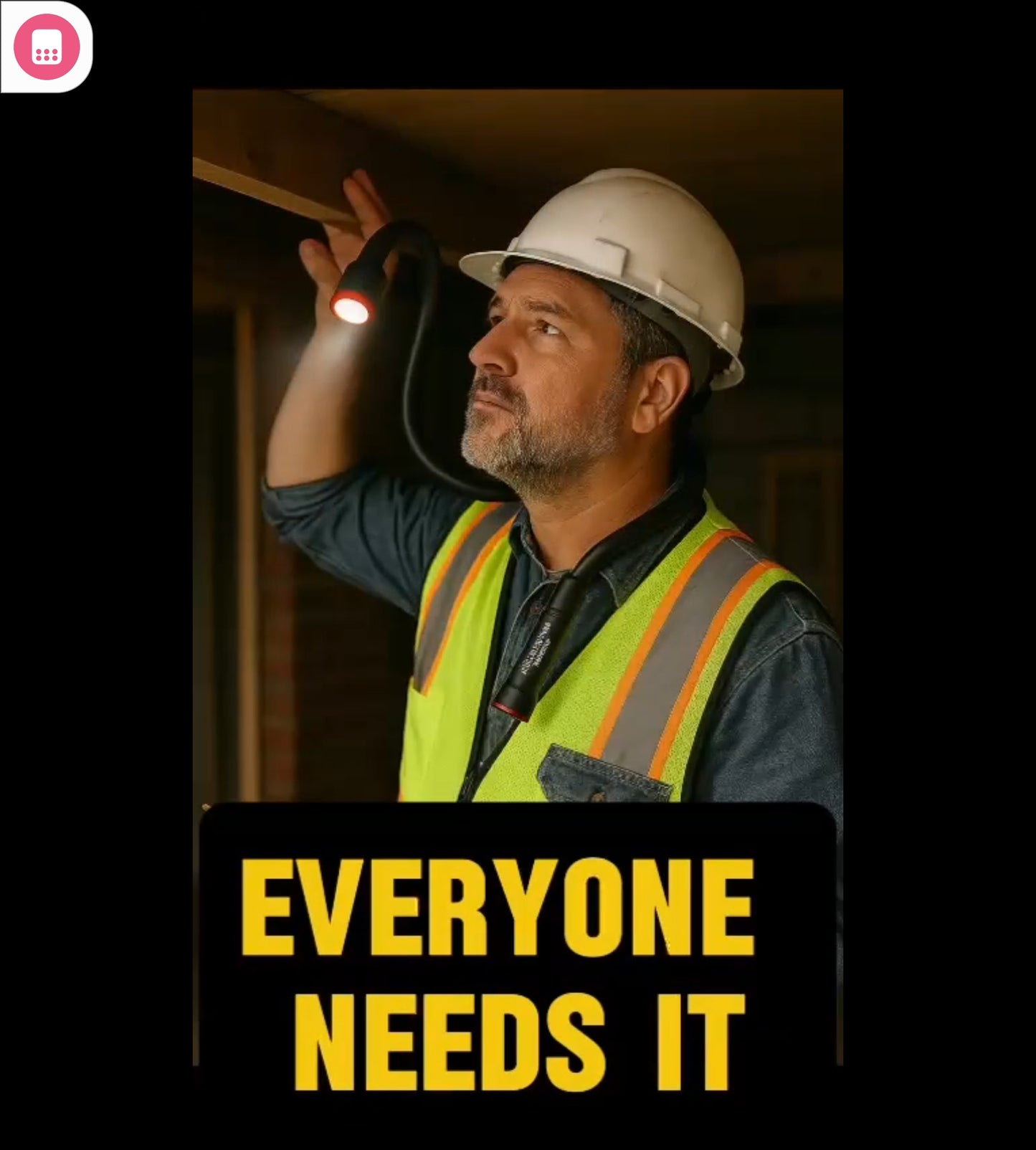 NEW Rechargeable Black Mamba Flexneck Flashlight