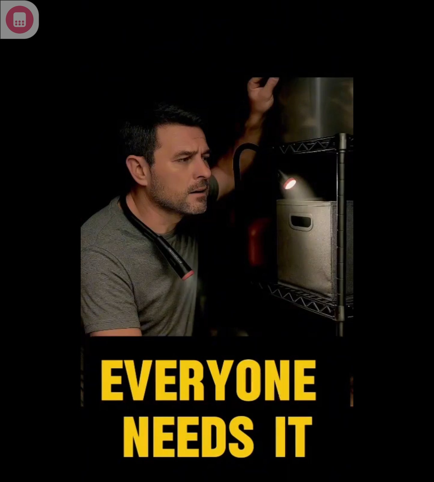 NEW Rechargeable Black Mamba Flexneck Flashlight